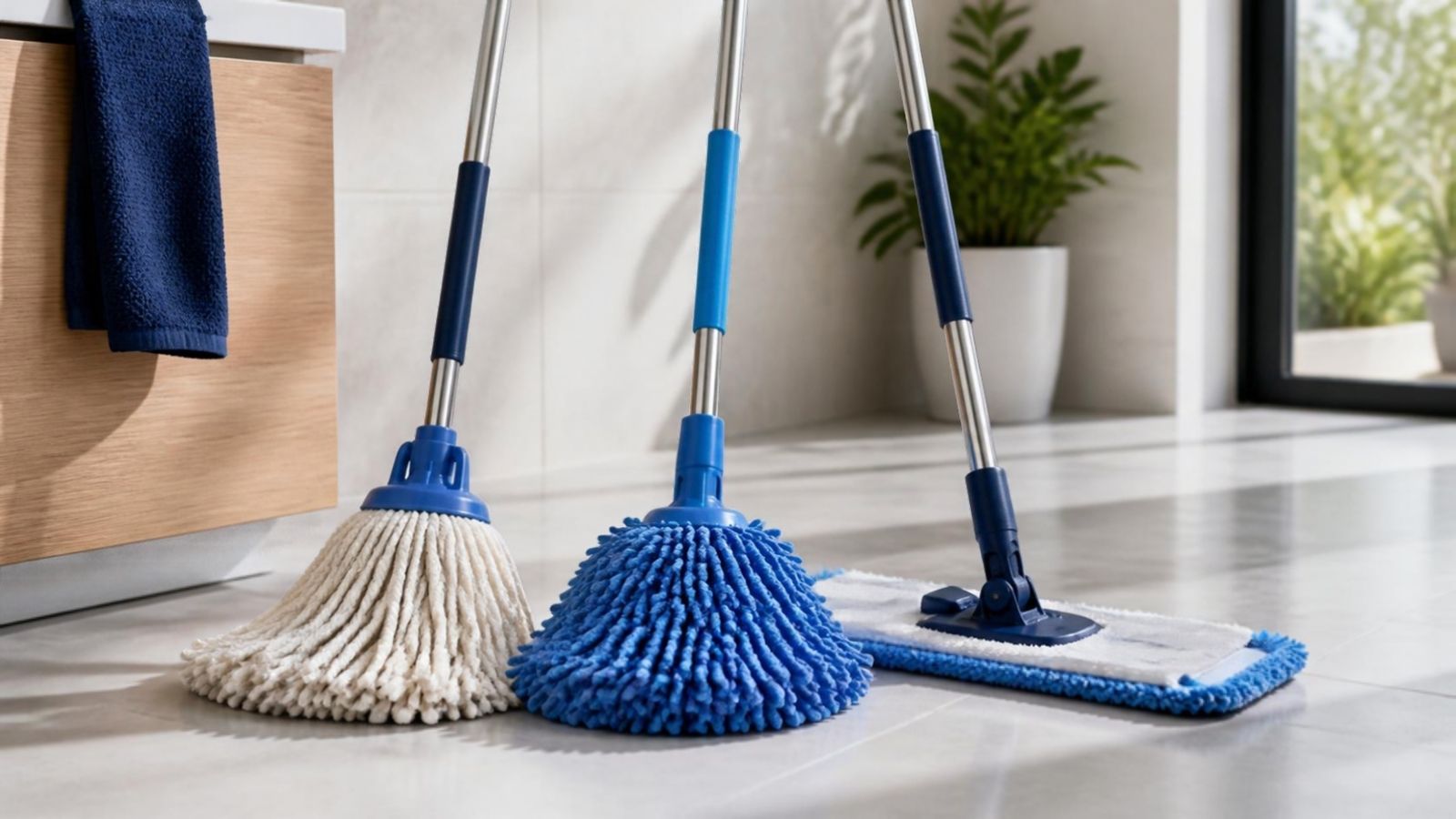 Choosing the Right Mop: Cotton, Microfibre or Flat Mop?