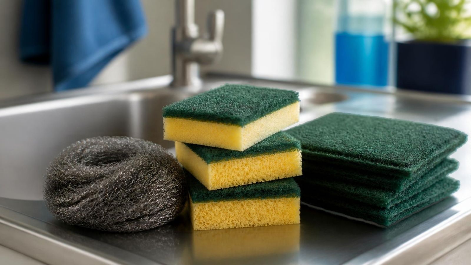 Scourers, Sponges and Steel Wool: Which One Should You Use?